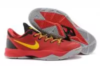 basketball nike kobe 4 hommes classique reduction populaire jaune rouge